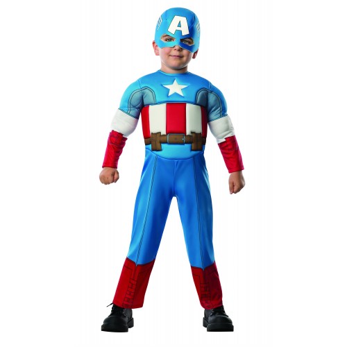 !L DISFRAZ 1A2AÑOS CAPITAN AMERICA