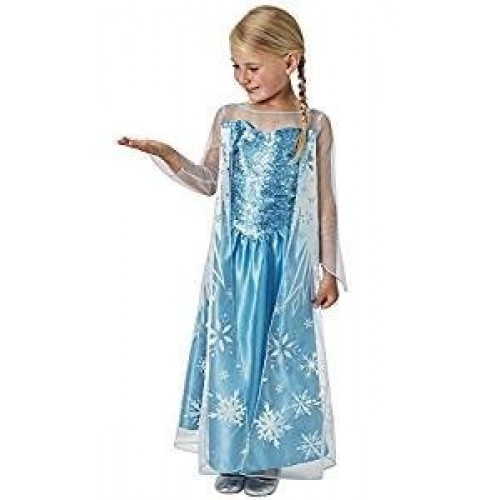L DISFRAZ 7A8AÑOS ELSA FROZEN