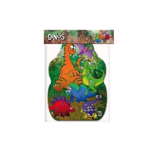   PIÑATA PERFIL DINO 33X46CM
