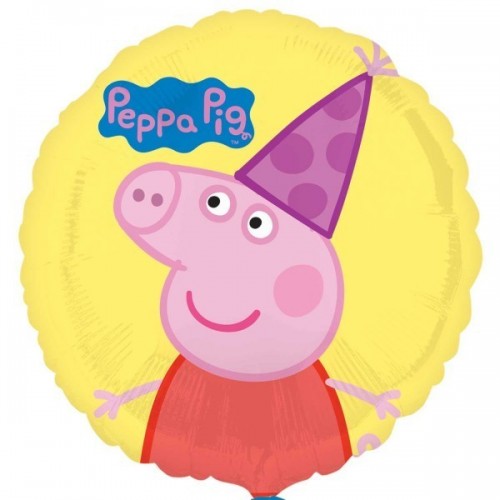   GLOBO 18" FOIL RND PEPPA PIG