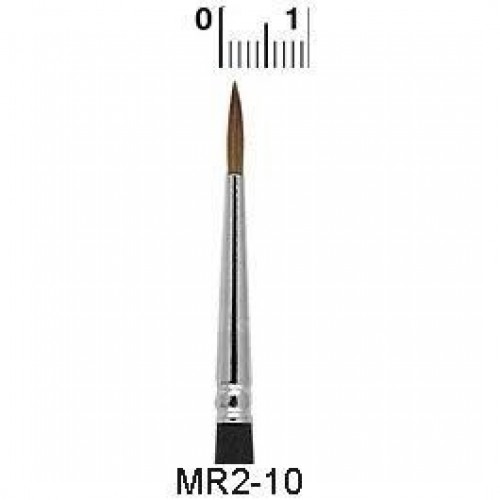 BRUSHES RED MR2-10=PINCEL PELO MARTA