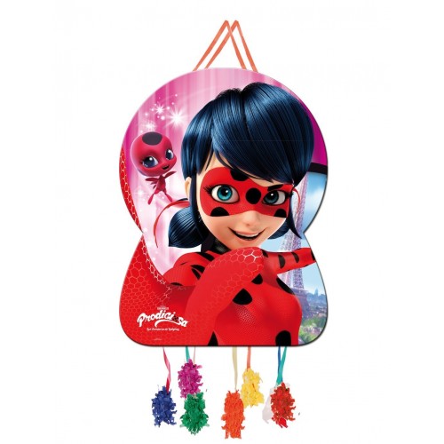   PIÑATA SILUETA LADYBUG 46X65CM