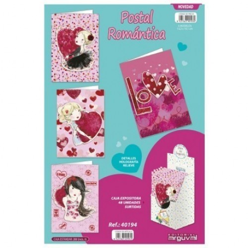 $D TARJETA FELICITACION DIA ENAMORADO