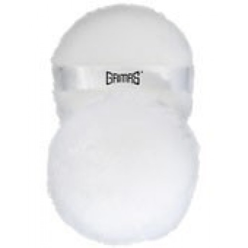 POWDER PUFF=BORLA DE POLVOS LANA BLANC