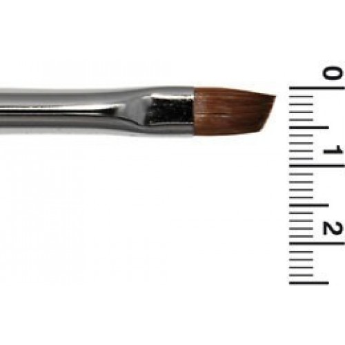 BRUSHES RED MS6=PINCEL PELO MARTA