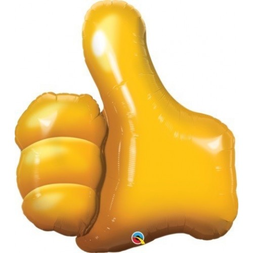 GLOBO 36" FOIL FORMA MANO DEDO ARRIBA