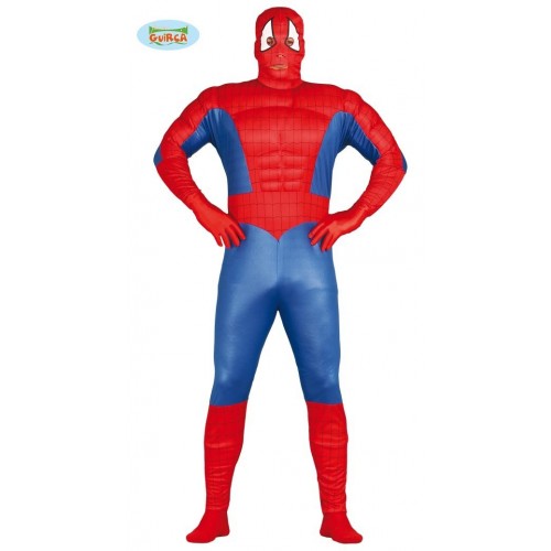 DISFRAZ T-L HOMBRE ARAÑA MUSCULO