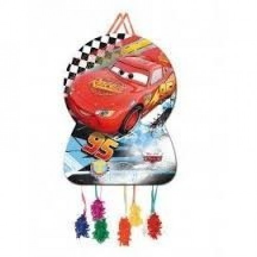 $D   PIÑATA SILUETA CARS NEW 46X65CM