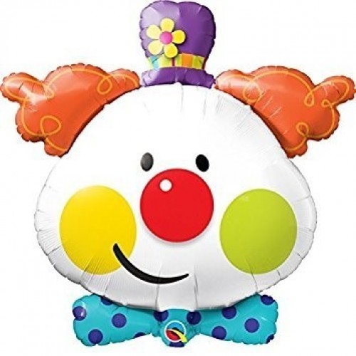 GLOBO 36" FOIL FORMA DE PAYASO