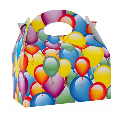  CAJA PARA GOLOSINAS GLOBO MULTICOL
