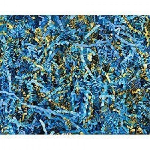PAQ.VIRUTA PAPEL AZUL/ORO 42,5GR