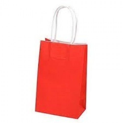   PAQ.10/U BOLSA REGALO C/ASA ROJA