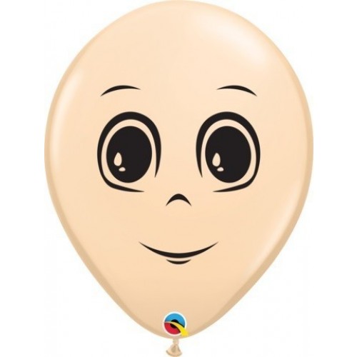 50 GLOBOS 16" LATEX CARA HOMBRE