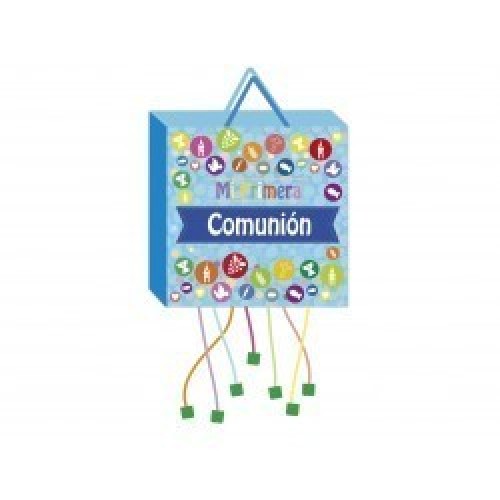 $D PIÑATA COMUNION 30X30CM