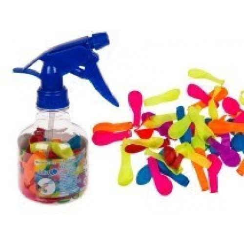 PULVERIZADOR CON 80 GLOBOS AGUA