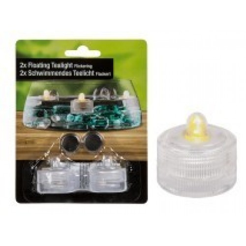 PAQ.2/U PORTAVELA PLASTICO CON LED