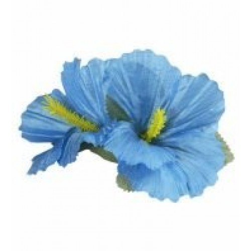   TRABA PELO FLOR HIBISCUS CELESTE