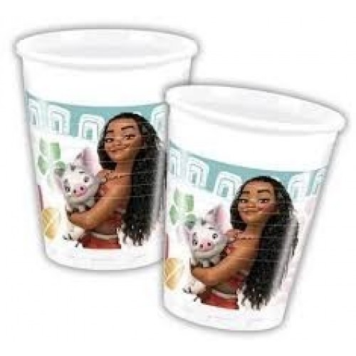 PAQ.8/U VASO VAIANA 200ML