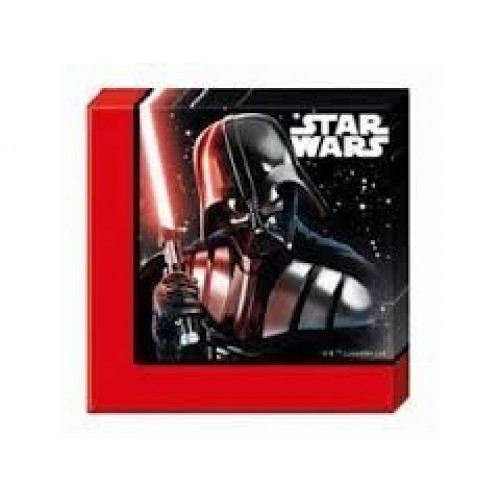 =  20 SERVILLETAS STAR WARS 33CM