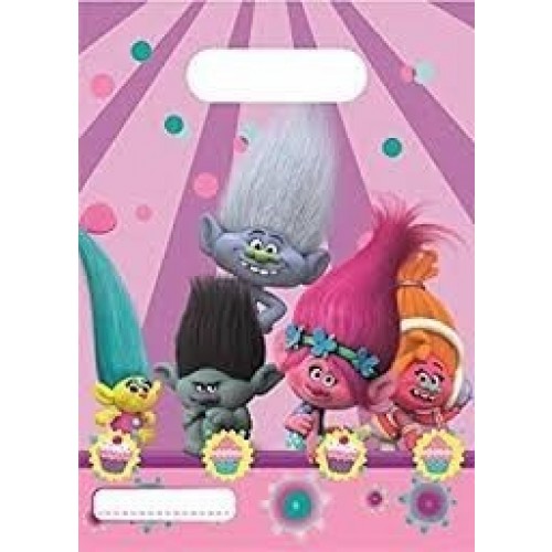 6 BOLSAS PL LOS TROLLS