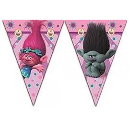 $E   BANDERIN TRIANGULAR TROLLS 2,3