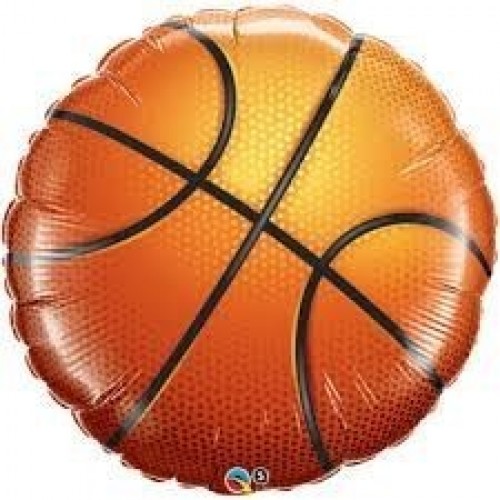 GLOBO 36" FOIL FORMA BALON DE BALONCEST