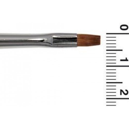 BRUSHES RED M4=PINCEL PELO MARTA 4MM