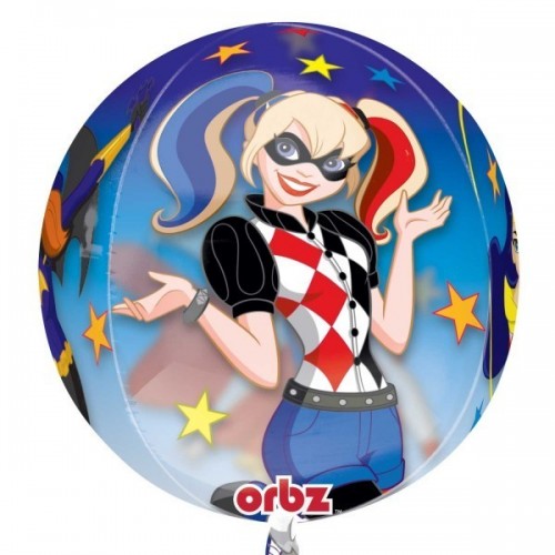 GLOBO 16" FOIL RND ORBZ 3D SUPER HERO GI