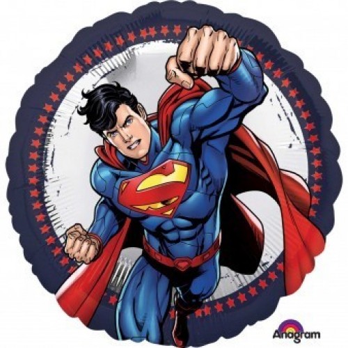 GLOBO 18" FOIL SUPERMAN REDONDO
