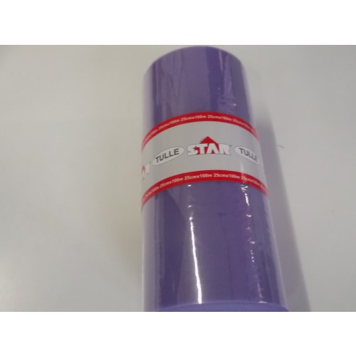   ROLLO TUL VIOLETA 25CMX100MT