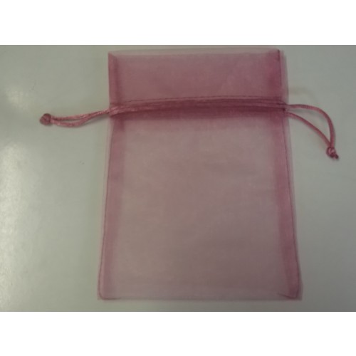   BOLSA ORGANZA ROSA 12 X17CM