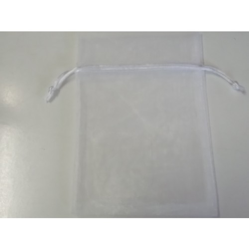   BOLSA ORGANZA BLANCA 12X17CM