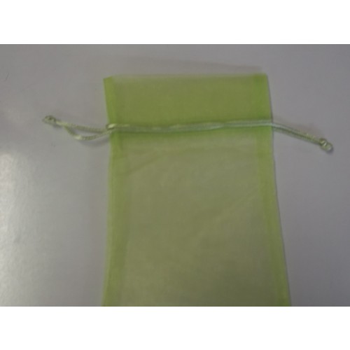   BOLSA ORGANZA VERDE 12X17CM