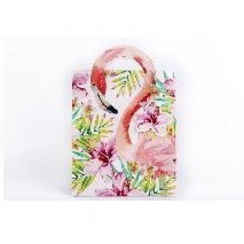BOLSA REGALO C/ASA FLAMENCO 26X33CM