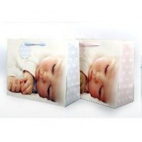 BOLSA REGALO TOPO BABY 26X33X14CM