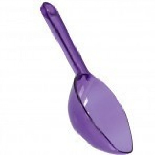   CUCHARON PL TRASLUC VIOLETA 16,5CM
