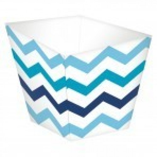 PAQ.36/U RECIP.CARTON ZIG-ZAG BL/AZUL