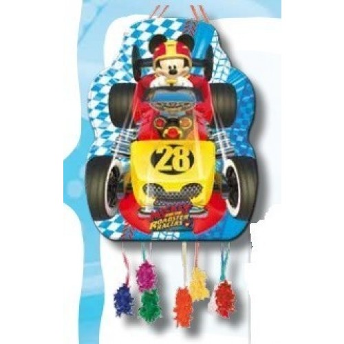 $D   PIÑATA PERFIL MICKEY PILOTOS