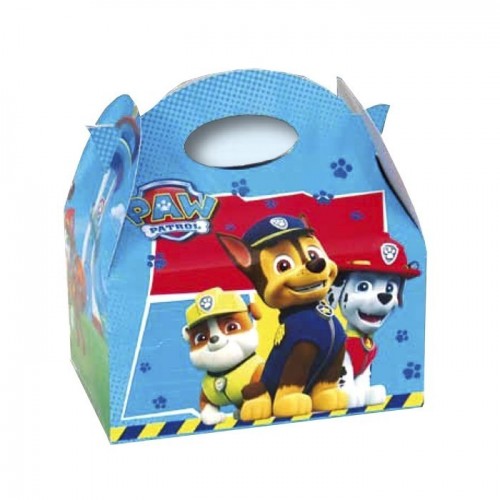 $D 4 CAJAS PARA GOLOSINA PATRULLA NIÑO