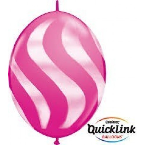 $D 50 GLOBOS 12" QUICKLINK FUCSIA ON
