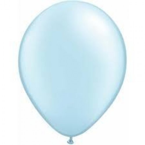  100 GLOBOS 11" LATEX PER CELESTE PA