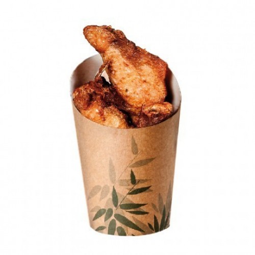 100/U VASO FRITOS CARTON KRAFT 270ML