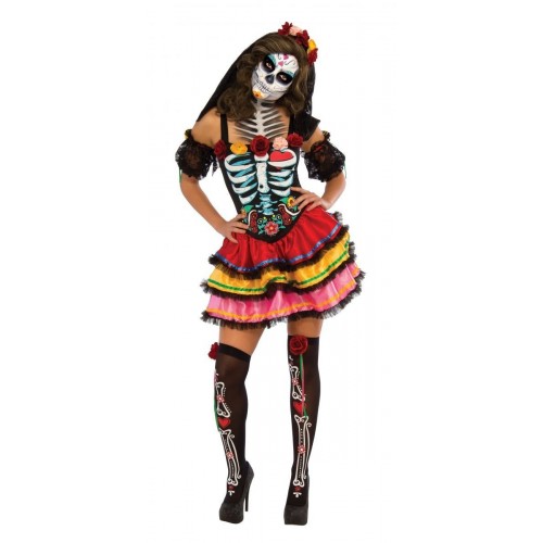  DISFRAZ T-S DIA DE LOS MUERTOS