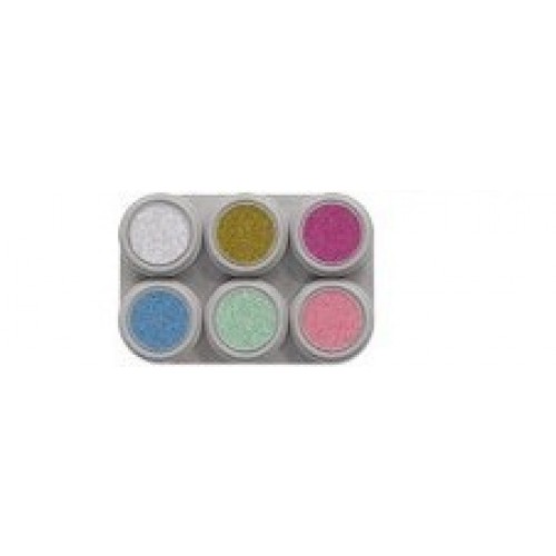 PALETA 6/U MAQUILLAJE AGUA P6 PERLADO