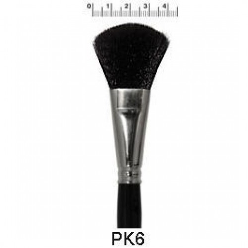 S BRUSHES PK6=PINCEL PELO ARTIFICIAL
