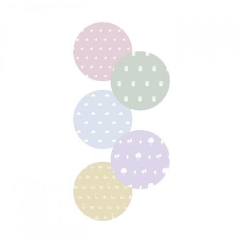 ROLLO PAPEL KRAFT DISEÑO BEBE 1X2MT