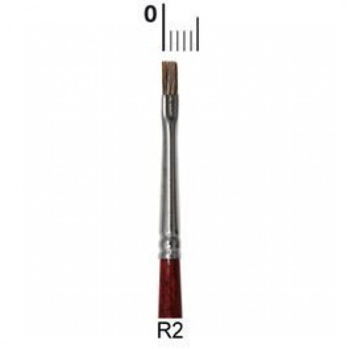 $ BRUSHES OX R2=PINCEL PELO BUEY 2MM