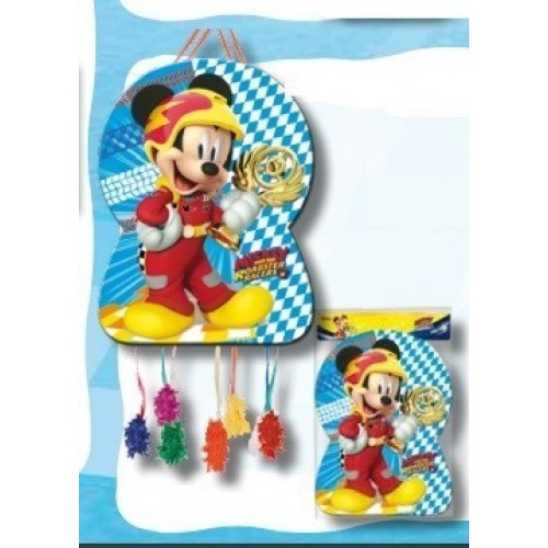 $D   PIÑATA SILUETA MICKEY PILOTOS