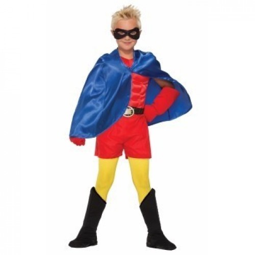 /CAPA INFANTIL HEROE AZUL
