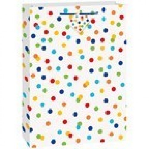 BOLSA REGALO TOPO BIRTHDAY 33X46CM